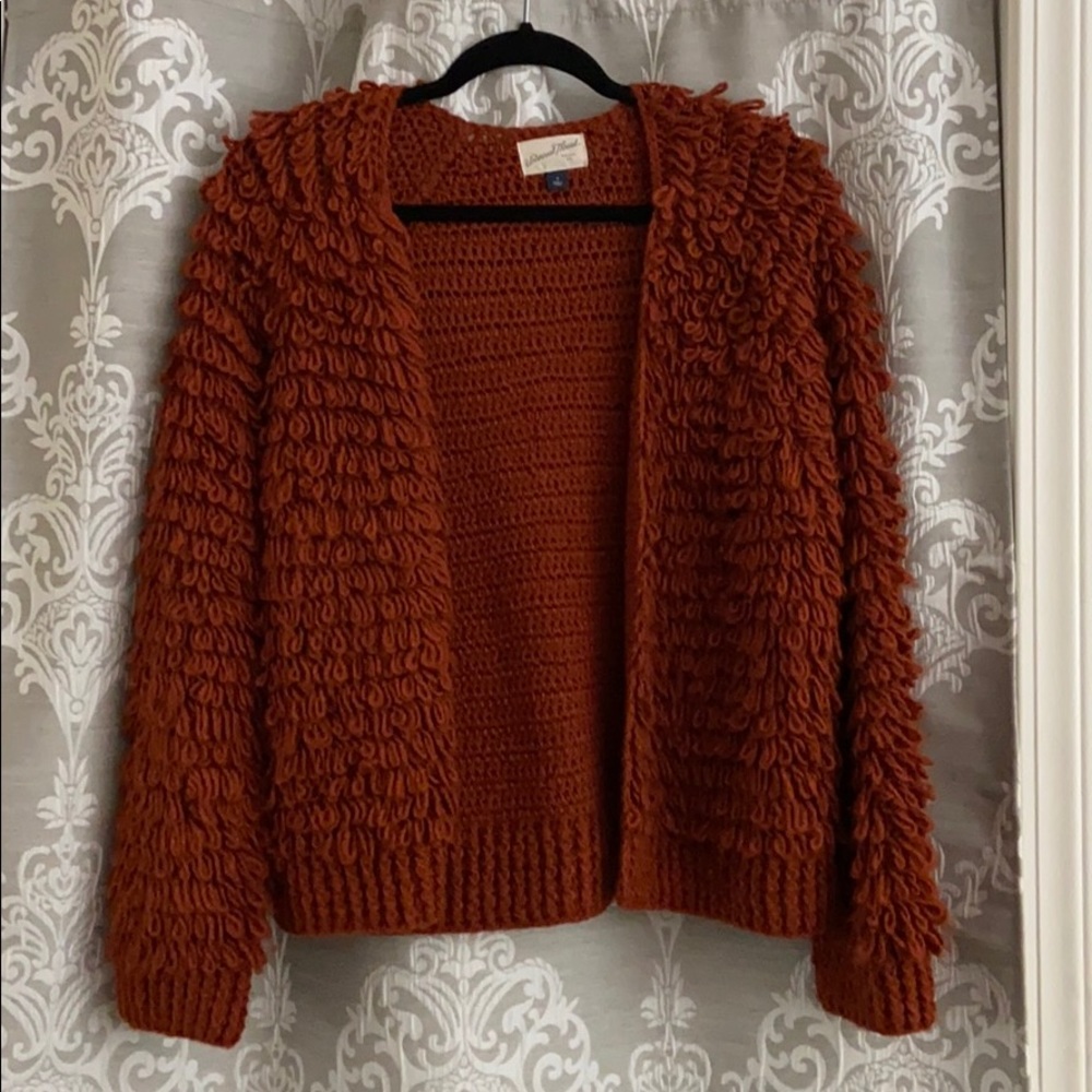 Small Rust Furry Jacket